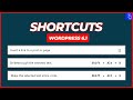 Shortcuts in WordPress 6.1 | Strikethrough | Inline Code | Keyboard Shortcuts Panel