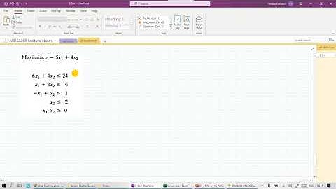 CPLEX OPL Tutorial 02 - My First LP Model