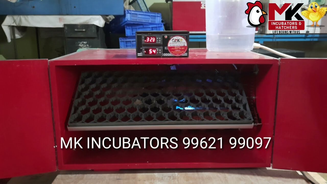 100 200 egg automatic incubator delivered mk incubators namakkal