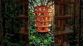 Abandoned Treehouse Restored Into Luxury Jungle Mansion 😱 #facts