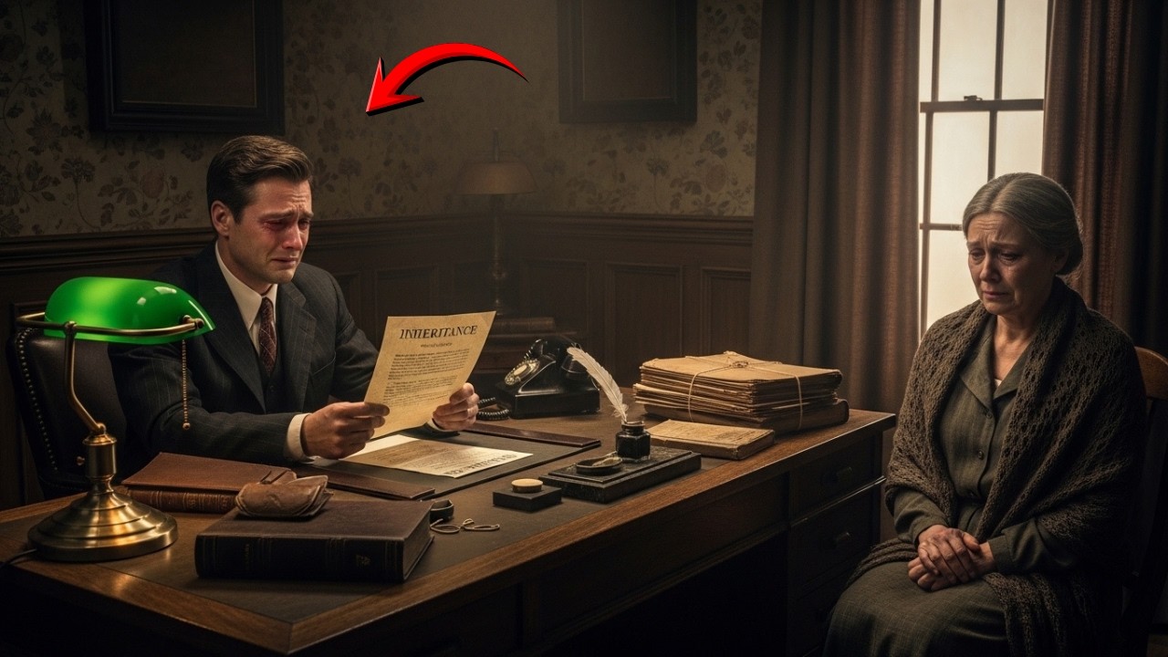 El abogado lloró al leer el testamento La viuda pobre era la dueña de la ciudad