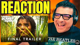 Kingdom of the Planet of the Apes | FINAL TRAILER REACTION!! | 20th Century Studios