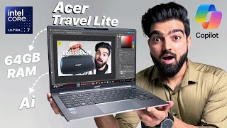 Acer TravelLite TL44-53M Review: The Ultra Slim AI Laptop for Professionals?