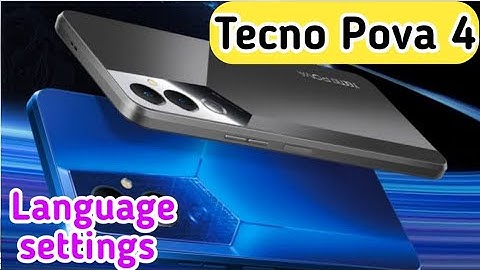 Tecno Pova 4  Mein Language Kaise Change Karen, How To Change Language Setting In Tecno Pova 4,