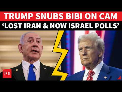 ‘BIBI CAN GO TO HELL!’: Trump Delivers MASSIVE Israel Election Blow To 'Criminal' Netanyahu | WATCH
