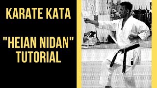 Karate For Beginners - HEIAN NIDAN Kata Tutorial