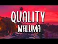 Maluma Quality Letra Lyrics mp3