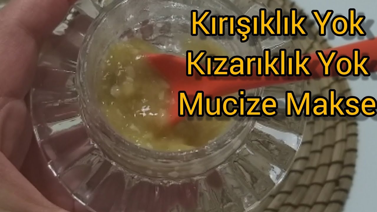 Hassas Ciltler Icin Kirisiklik Onleyici Maske Anti Aging Youtube