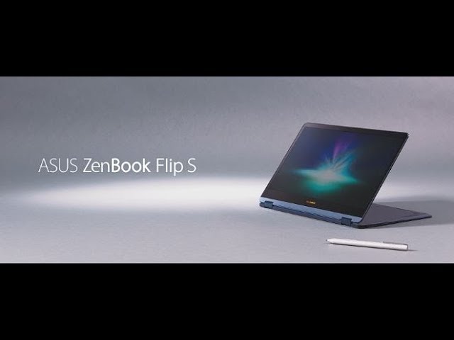 ASUS ZenBook Flip S is the thinnest convertible yet