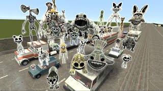 TORTURE ALL ZOONOMALY & SMILING CRITTERS POPPY PLAYTIME MONSTERS FAMILY in FREEWAY Garry's Mod