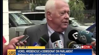 Viorel Hrebenciuc a demisionat din Parlament