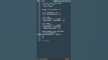 Grass Animation | HTML, CSS & JS