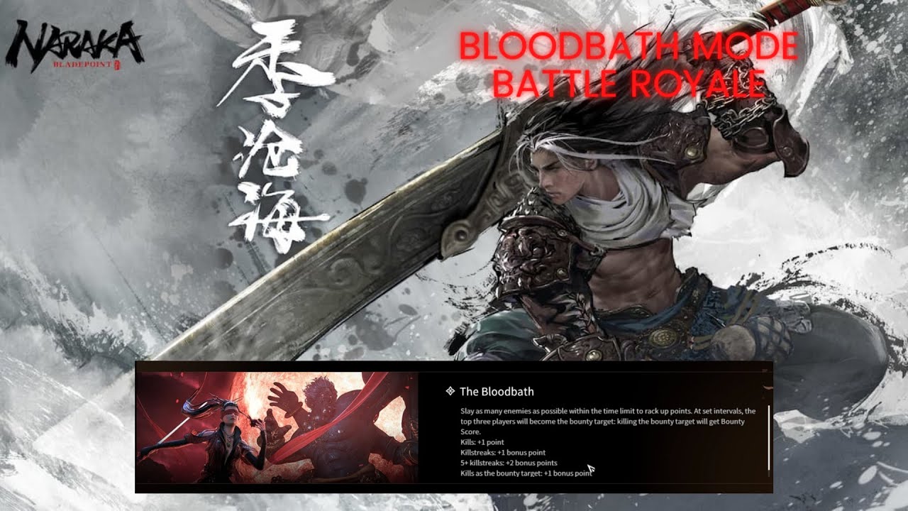 Naraka Blade Point Bloodbath MODE YouTube