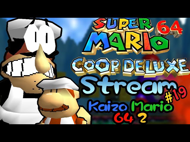 Kaizo Mario 64 2 x Pizza Tower!! - Super Mario 64 Co-op Deluxe