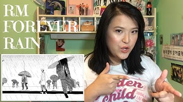 RM - "Forever Rain" MV *KPOP REACTION*