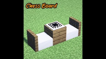 How To Make A Chess Board In Minecraft. #minecraft #minecraftraj #shorts