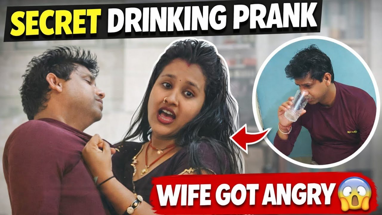 Daru prank on wife | Husband prank on wife | #prankonwifeindia