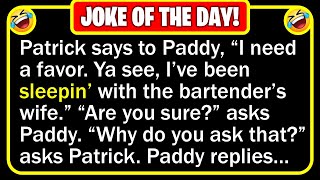 🤣 BEST JOKE OF THE DAY! - One Friday night, Patrick went up to his friend Paddy and... | Funny Jokes