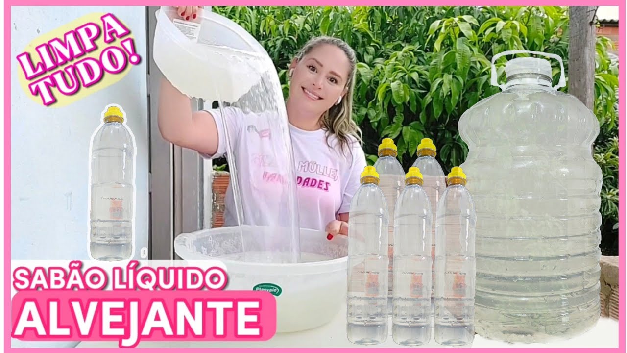 😱SABÃO LÍQUIDO , ALVEJANTE, CLEAR,  BRANQUEADOR,  TRANSPARENTE LIMPA TUDO😱
