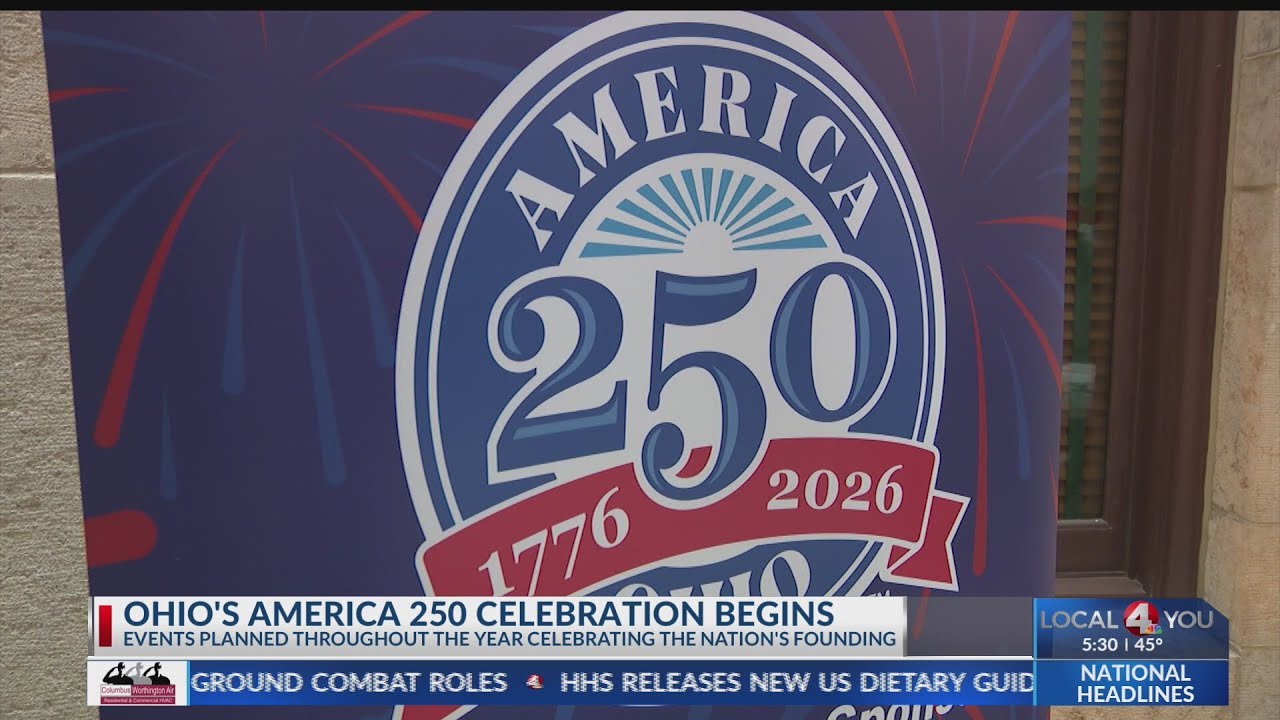 Ohio America 250 celebrations begin - YouTube