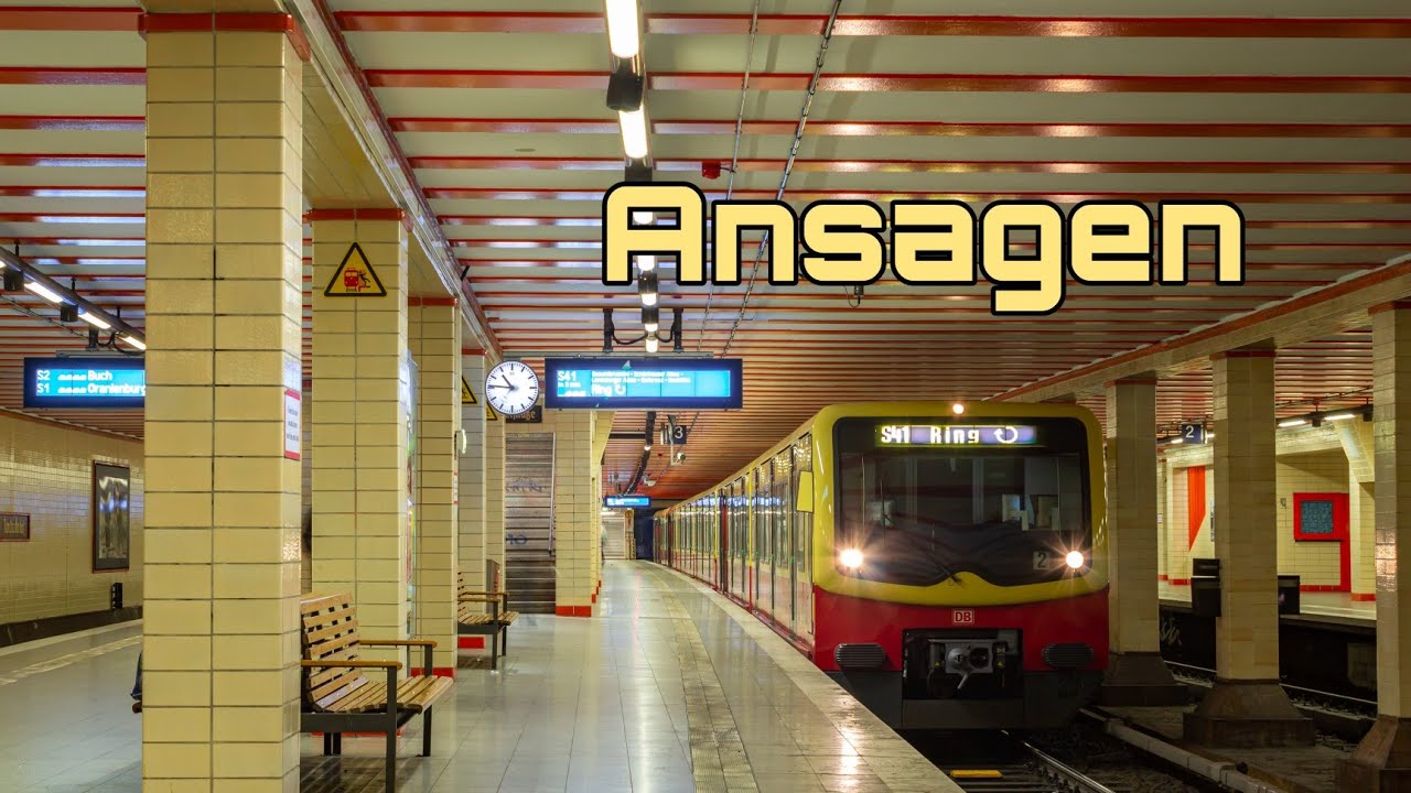 [S-Bahn Berlin] Linie S42 | Ansagen
