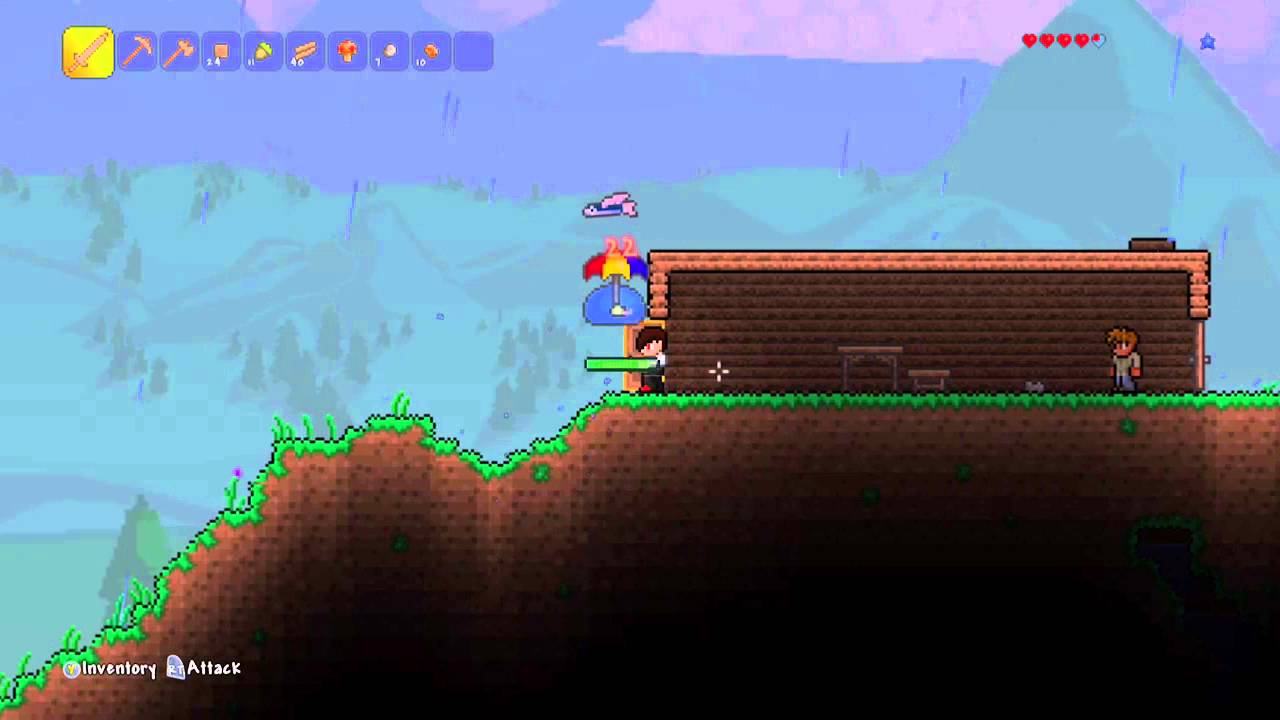 terraria s1 e1 flying fish and demon eyes ffs YouTube