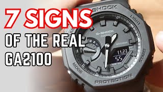 7 Signs Your Watch is NOT a FAKE GA 2100 (How to Spot The Original G-Shock Casioak GA2100)