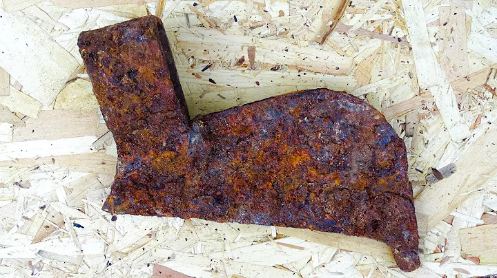 Restoration Abandoned Rusty Bush Axe
