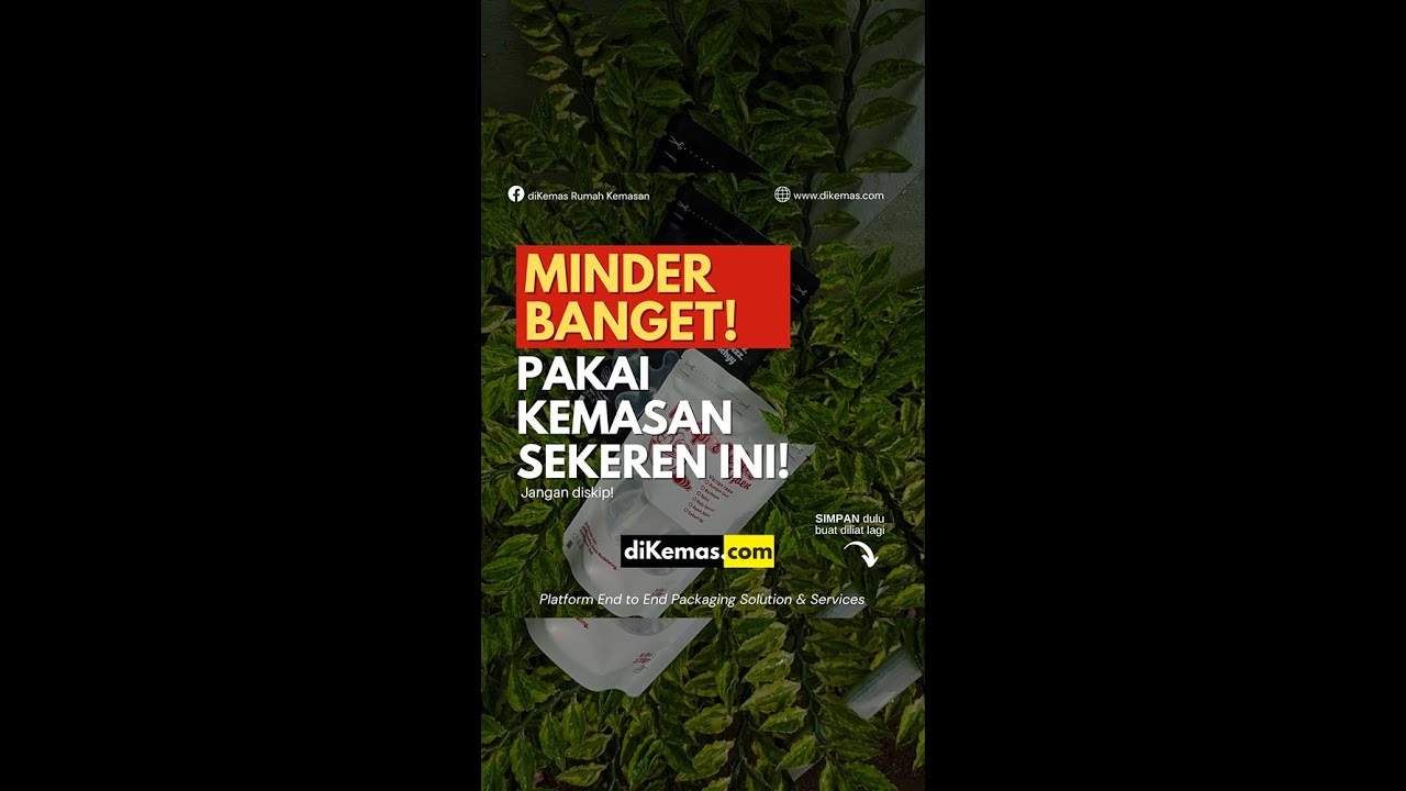 MINDER BANGET, PAKAI KEMASAN INI AUTO BANJIR ORDERAN! 