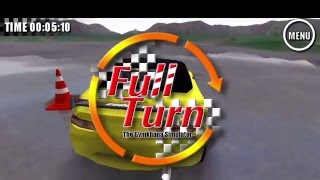 「フルターン！　ドリフト＆ジムカーナシミュレータ」プロモーションVer3.0 screenshot 1