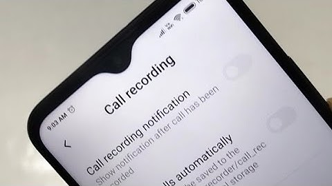 Redmi 9 prime call recording, how to enable call recording