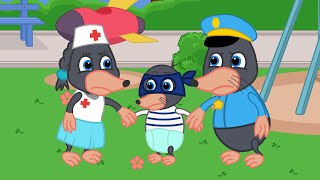 Benny Mole em Português Brasil - Brincando com o pai Desenho Infantil