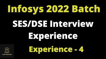 Experience-4 Infosys SES/DSE Profile Interview Experience 2022 Batch | Infosys interview Discussion