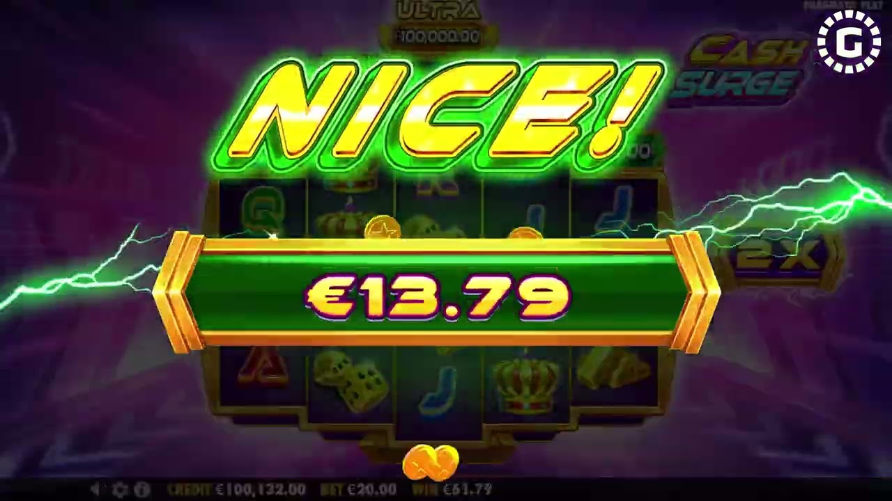 Cash Surge by Pragmatic Play Slot Features | GamblerID