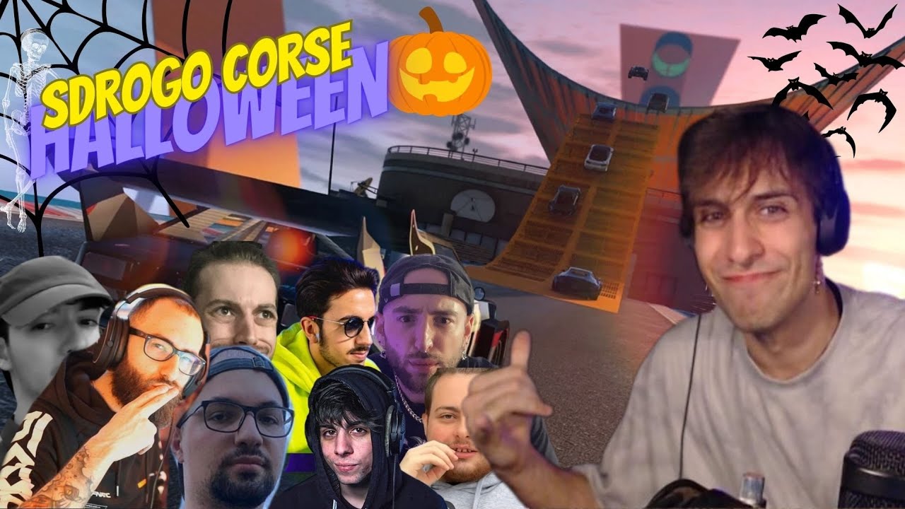 LE SDROGO CORSE DI HALLOWEEN!!!🔥 w/BLUR,MARZA,MANUUXO,PESH,MOLLURA,ZAZZONE,ILMASSEO,DELUXE,TITTI,FAZ