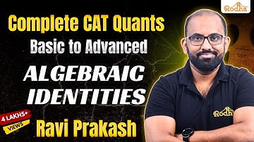 Advance Algebra 1 | Algebra | Quantitative Aptitude  | CAT Preparation