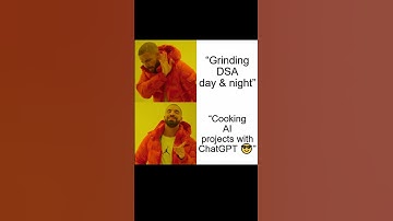 Coders Be Like 😂 | DSA vs ChatGPT (Relatable Meme #shorts)
