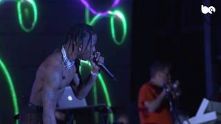 Travis Scott performing WAKE UP @ Rolling Loud 2019, New York I BE-AT.TV Resimi