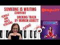 Someone is waiting company backing track  lyrics  male and female versions