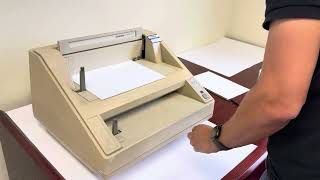 Used Gestetner GBC Velobind System 3 Binding Machine