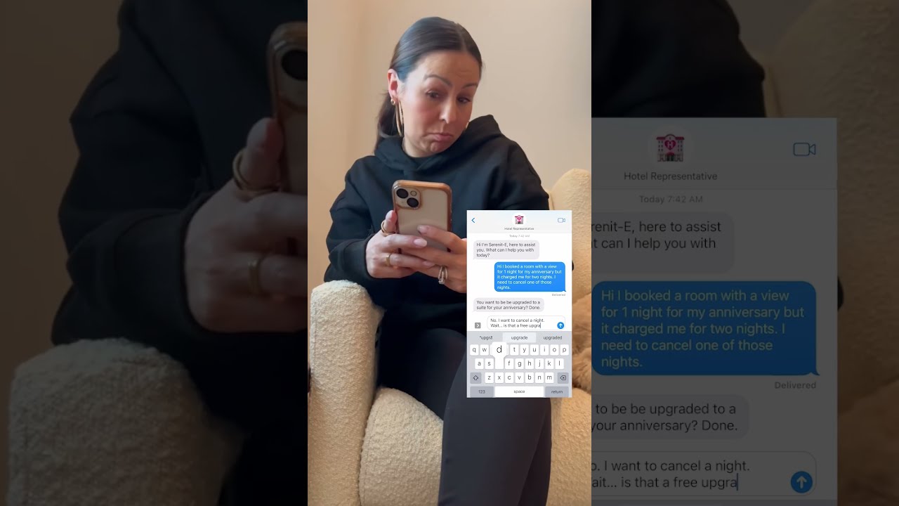 When The Customer Service Robot Gets Sassy Ft AnjelahJohnson Part 1 Shorts