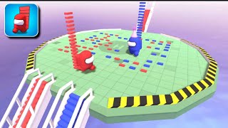 Impostor Bridge Race Pro All Levels Gameplay (iOS & Android) Walkthrough Part 1 screenshot 5