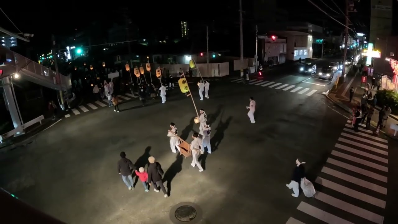 2024/11/23夜散歩 第1021回御神幸祭（裸坊祭)#防府