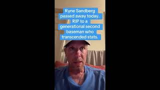 Baseball World Mourns the Loss of Chicago Cubs Icon Ryne Sandberg at 65