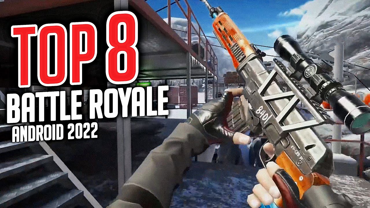 TOP 8 | MELHORES JOGOS BATTLE ROYALE ANDROID!! 2022