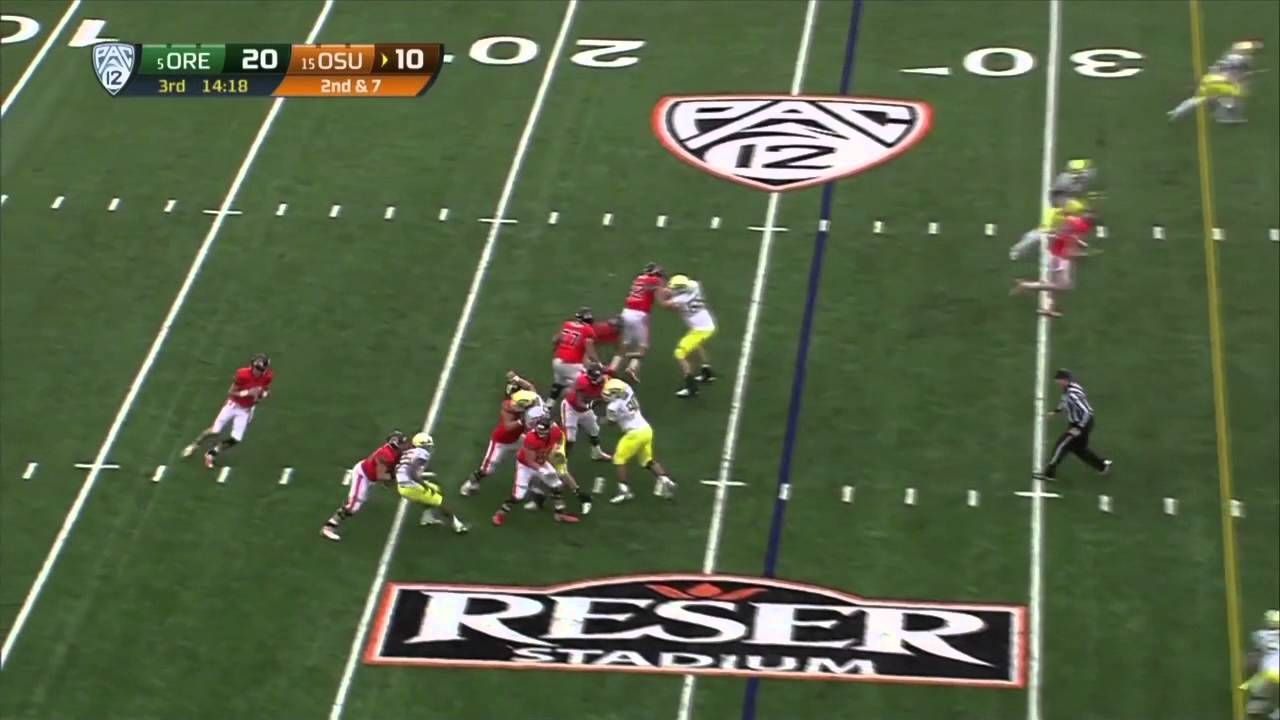 Oregon vs Oregon st 2012 YouTube