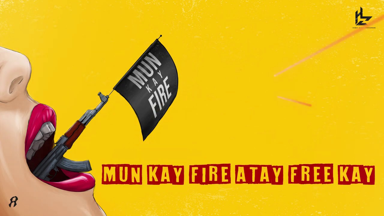Mun Kay Fire   Rap Demon  Talha Anjum Official Lyric Video