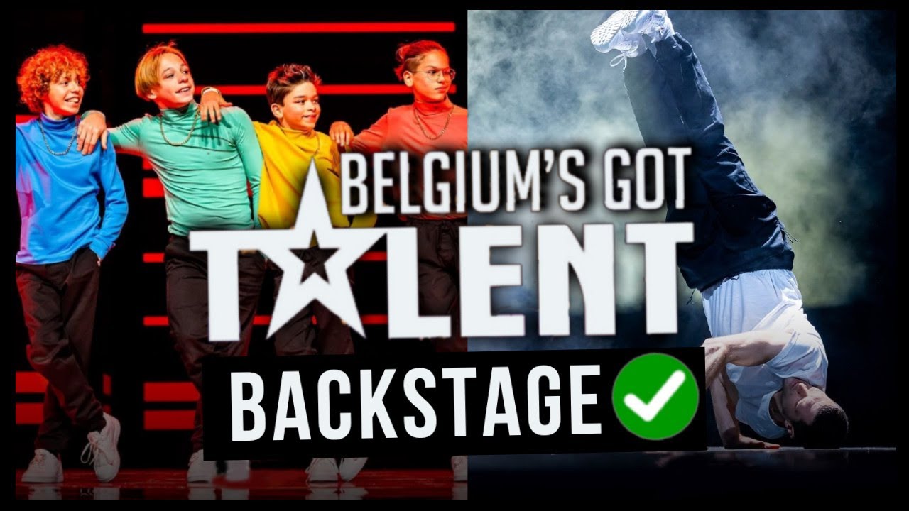 MINI DROIDS X SAMUEL - BACKSTAGE BGT VLOG - HALVE FINALE