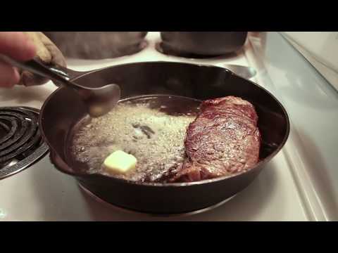 Stove Top Strip Steak - YouTube