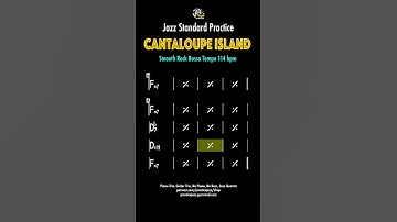 Thumbnail of Cantaloupe Island - Herbie Hancock | Jazz Practice Backing Track  #jazzstandard #music #jazzjamtrack